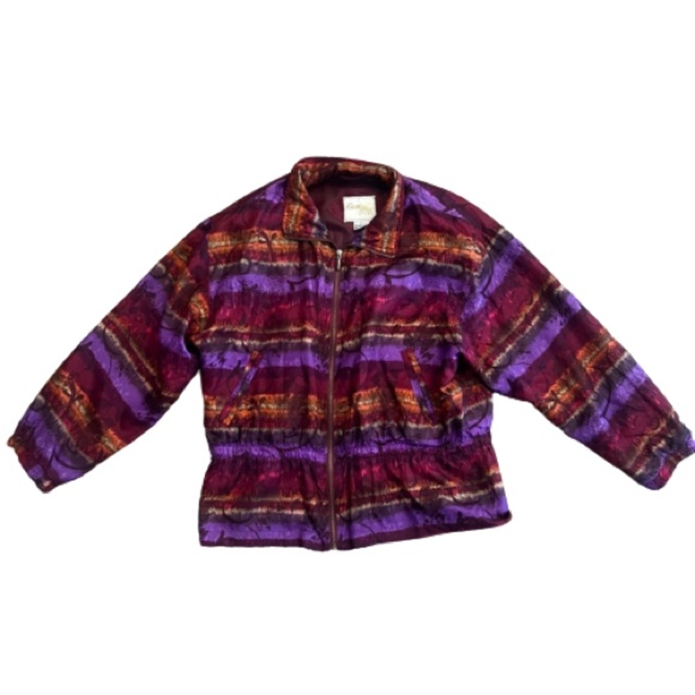 Vintage East West Silks Silk Jacket